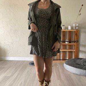 Hunter green jacket/outerwear